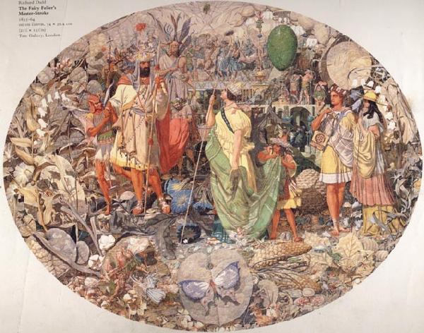 Richard  Dadd Contradiction:Oberon and Titania Germany oil painting art